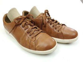 Cole Haan Grand.OS Brown Leather Lace-Up Casual Sneakers Men's US 11.5 M - $17.50