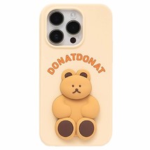 Romane Donatdonat Korean Bear Character iPhone 14 & iPhone 14 Pro Silicon Case  image 3