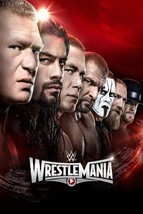 WWE Wrestlemania 31 Poster (2015) - 11x17 Inches | NEW USA - £14.93 GBP