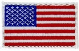 American Flag Patch Right Facing - COLOR- Veteran Owned Business - £4.41 GBP