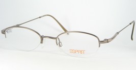 Nouveau Esprit 9179 Couleur-035 Bronze Lunettes Monture Métallique 46-19... - $52.24
