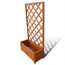Planter Brown Solid wood 27.6 x 11.8 x 53.1 in Planters - €101,33 EUR
