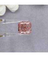 1.12ct Fancy Vivid Pink Lab-Grown Diamond Cushion Cut IGI Certified - $899.00