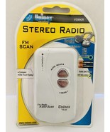 Uninex VS-61 Stereo Radio *FM Scan* (White Color) - $11.64