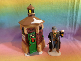 Dept 56 Heritage Village Brixton Road Watchman Hand Painted Holidays Collectible - £9.47 GBP