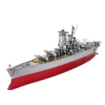 Piececool 3D Metal Puzzle Model Building Kits - Battleship Yamat Jigsaw Toy RC s - £28.90 GBP