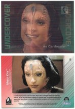 Star Trek Phase Two Major Kira Undercover Lenticular Card L9 Skybox 1996 NEAR MT - £11.37 GBP