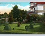 Pendray&#39;s Gardens Victoria BC British Columbia Canada UNP Unused DB Post... - $6.88