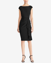 American Living Womens Dardanelle Sheath Dress Size 14 Color Black - £62.36 GBP