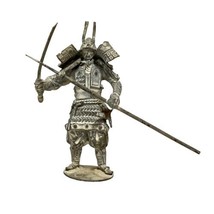 Vtg Alymer Miniploms Lead Figure Japanese Samurai Warrior Soldier Sword ... - $28.47