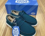 Hey Dude Wally Sport Mesh - Teal | Men&#39;s Shoes | Men&#39;s Slip on Loafers |... - $44.99
