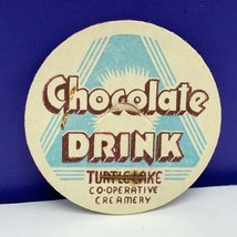 Dairy milk bottle cap farm advertising vintage Turtle Lake Barron WI Chocolate 3 - £6.27 GBP