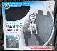 Dog Rear Seat Cover  Protector  Water Resistance Quilted 55.5in x 48.5in - $22.73