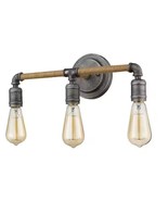 Acclaim Lighting IN41328AGY Grayson  3 Light Vanity Restoration Gray IN-... - $13.90