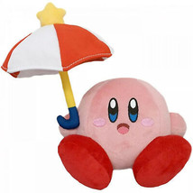 Kirby and Parasol 5&quot; Plush Doll Pink - £20.32 GBP