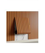 Peel and Stick PVC Slat Wall Panel 236"x15.75" Self-Adhesive Thick Faux ... - $35.09
