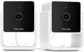 Petcube Cam The Pack Of 2 | Indoor Wi-Fi Pet And Security Camera With Phone App, - £60.59 GBP