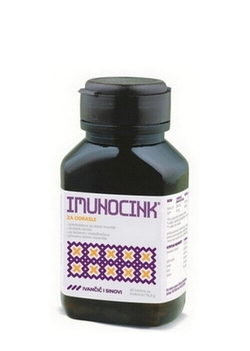 Primary image for Immunozinc for adults 60 tablets