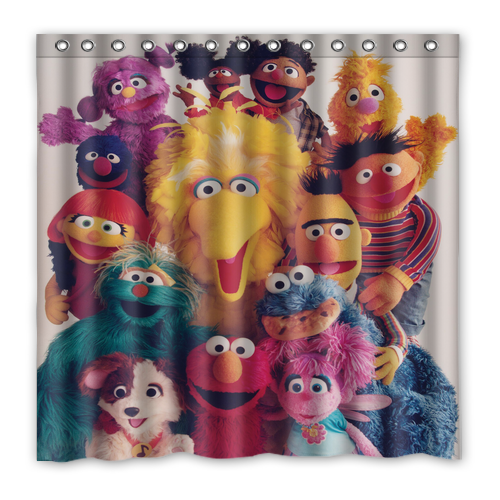 Hot!!! The Muppets Show Custom Waterproof Polyester Shower Curtain 4 Size Item image 9