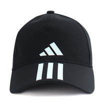 Adidas Aero.Rdy 3-Stripes Baseball Cap Tennis Outdoor Casual Black NWT I... - $29.61