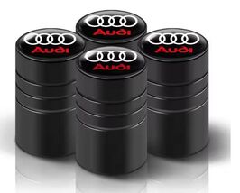4Pcs 3D Metal Tire Valve Caps for Audi Sline A3 A1 A4 A6 A7 A8 Q5 Q7 Q8 ... - $12.59