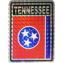 AES State of Tennessee Reflective Decal Bumper Sticker - £2.74 GBP