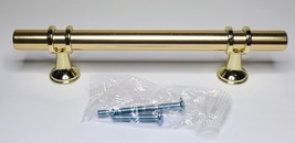Asid Rama Brushed Gold Drawer Pull T Bar Handles-Pack Of 5 - £23.35 GBP