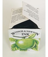 Winsor and Newton Drawing Ink Bottle Color Apple Green Calligraphy Art I... - £11.21 GBP