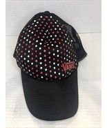 Vintage Vans Trucker Hat Black Red White Polka Dot Mesh Back Strapback O... - $21.65