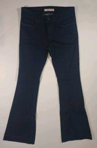 J Brand Love Story Flare Mid Rise Dark Vintage Blue Denim Stretch Jeans ... - £24.64 GBP