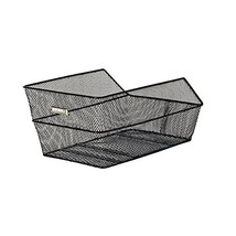 Basil Cento Rear Bag Basket Steel Mesh Fixed Mounting - Black  - £84.19 GBP