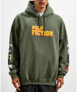 Urban Outfitters Tarantino&#39;s Pulp Fiction Puff Print Hoodie Sweatshirt S... - €33,54 EUR