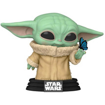 The Mandalorian Grogu with Butterfly US Exclusive Pop! Vinyl - £28.63 GBP