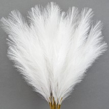 8 Pcs Faux Pampas Grass 38"/3.1Ft Tall Artificial Pompous Grass Large Fake Pompa - £31.28 GBP