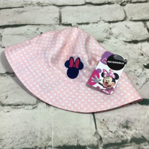 Disney Minnie Mouse Bucket Hat NWT Pink Girls - $9.89