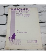 Franz Schubert: Impromptu in A Flat Major Piano Solo Op 90 No. 4 - £7.92 GBP