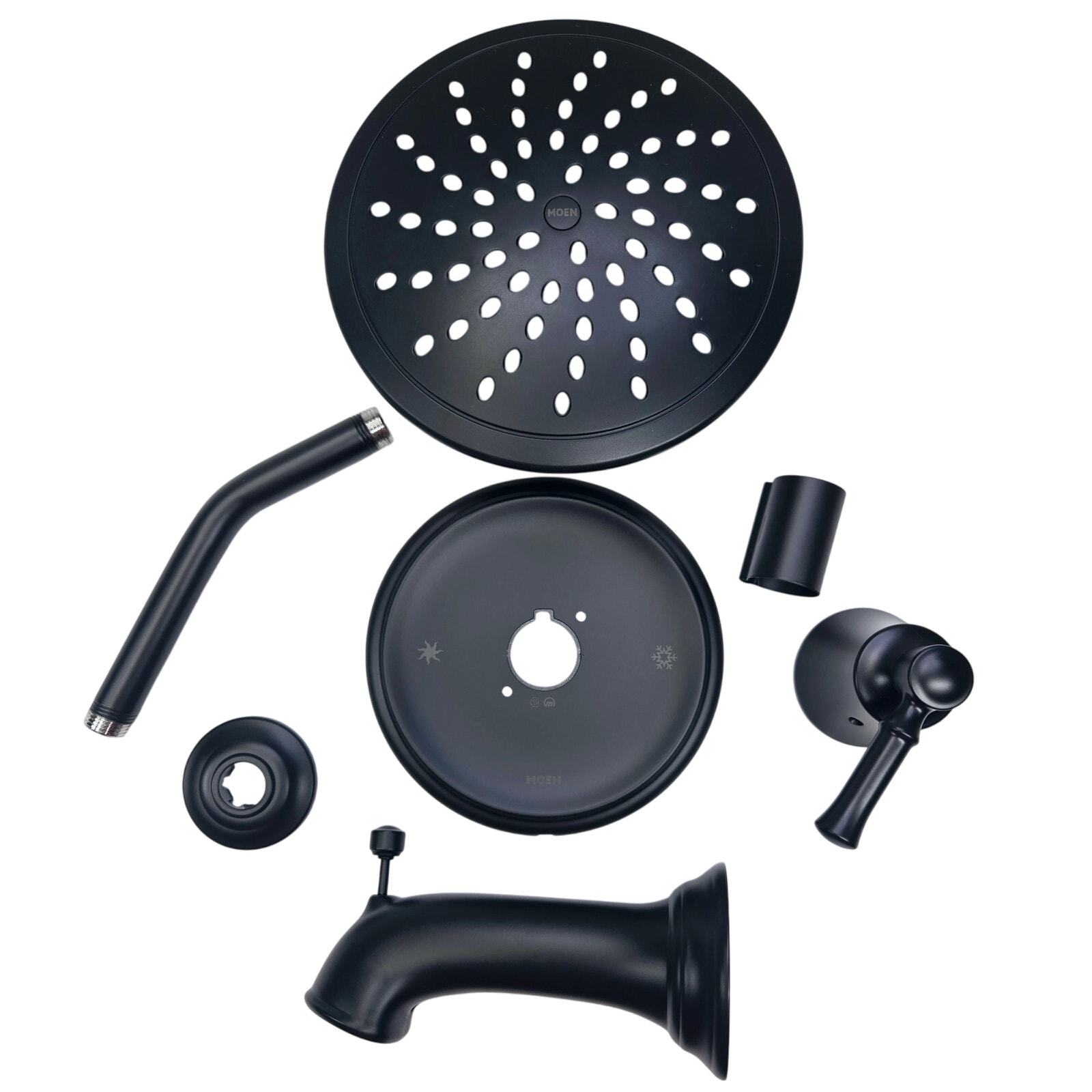 Moen T2283EPBL Dartmoor Posi-Temp Tub/Rain Shower Faucet Trim Kit  - Mat... - $180.90