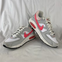 Nike Air Max White and Pink Sneaker Tennis Shoes Womens Size 9.5 - $33.24