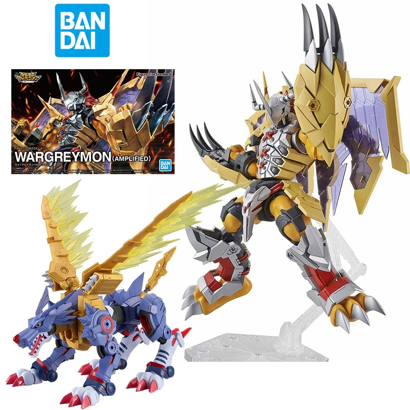 Bandai Figure-rise Standard Amplified Digimon Anime Model Metal Garurumon Action - £34.99 GBP+