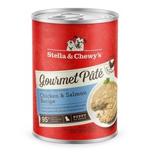 Stella And Chewys Dog Gourmet Pate Puppy Chicken And Salmon 12.5oz. (Cas... - £72.76 GBP