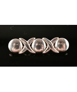 *OXOXO Sterling Silver Pin Brooch 2&quot; - $736.23 MXN