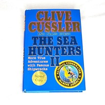 Used Book The Sea Hunters 2 by Clive Cussler Hardcover Book Thriller Suspense - £7.59 GBP