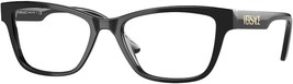 Versace Eyeglasses VE3316 GB1 53mm Black / Demo Lens - $2,035.40 MXN