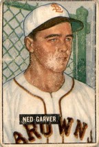 1951 Bowman #172 Ned Garver St. Louis Browns FR - $4.99