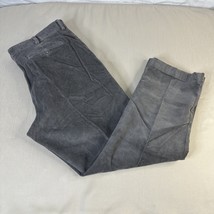 Vintage LL Bean Corduroy Pants Gray Comfort Waist Cotton Men’s Size: 38x... - $34.95