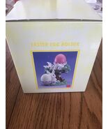Vintage Super Cute Easter Holiday Rabbits Egg Holder Ships N 24h - $651.58 MXN