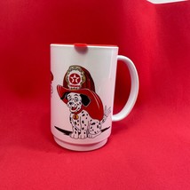 Texaco Dalmatians Fire Hat  Pup Cup Free Refills For Kids 12oz Spill Pro... - $9.50