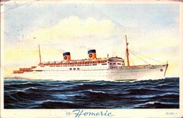 Picture Postcard -S/S Homeric Cruise Ship -HOME Lines BK46 - £2.33 GBP