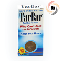 6x Packs TarBar Cigarette Disposable Filters | 32 Per Pack | Fast Shipping! - $20.91