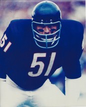 Dick Butkus 8X10 Photo Chicago Bears Picture Nfl Football Close Up Ready - £3.86 GBP